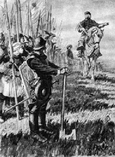 В войске Жижки больше всего было крестьян, и с ними побеждал он закованных в
